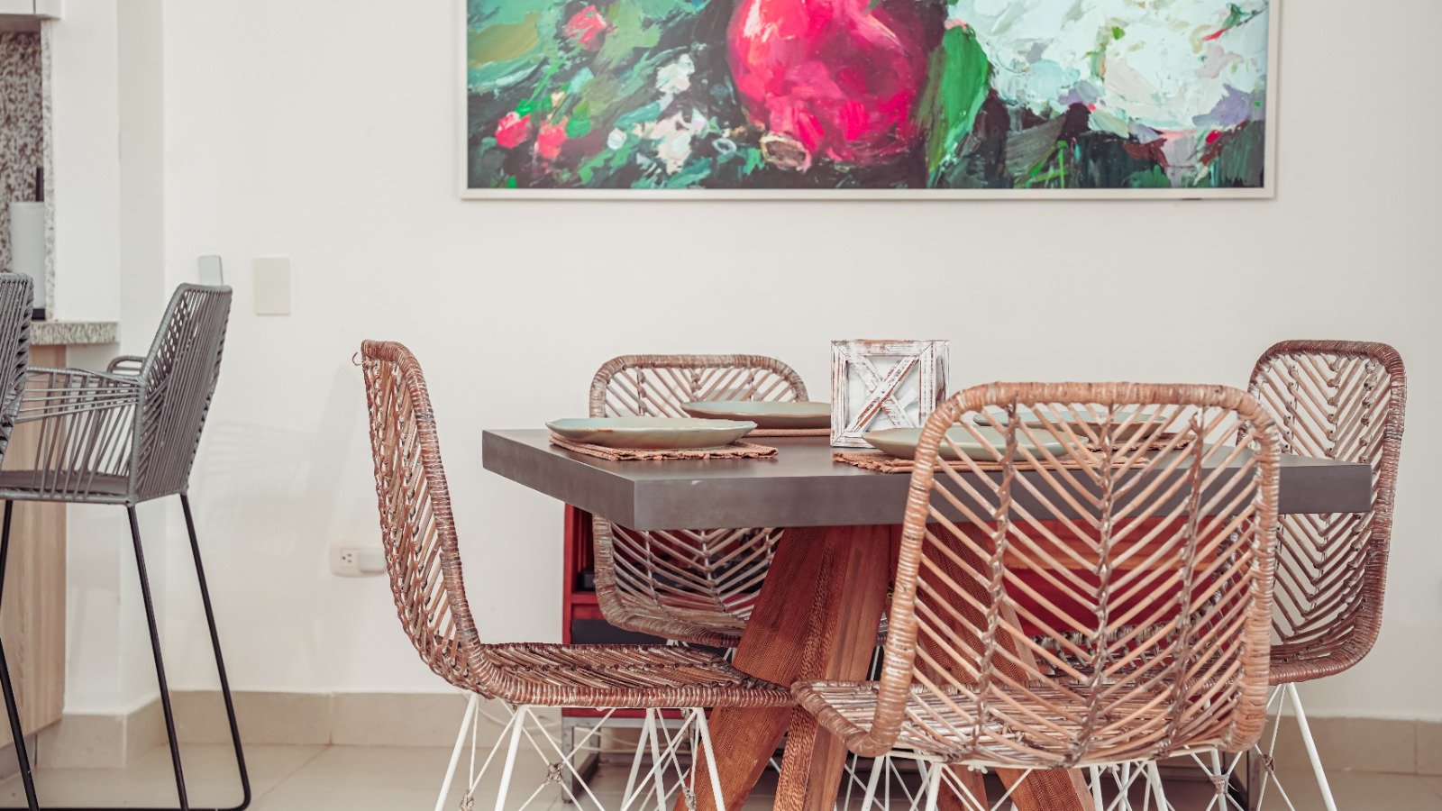 Detalle del comedor